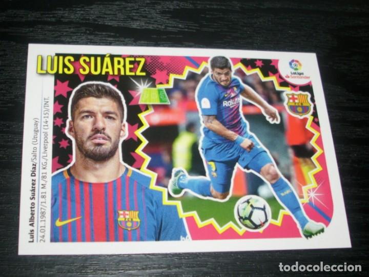 Cromos de f&uacute;tbol: -ESTE 18-19 : LUIS SUAREZ  ( BARCELONA ) - Foto 1