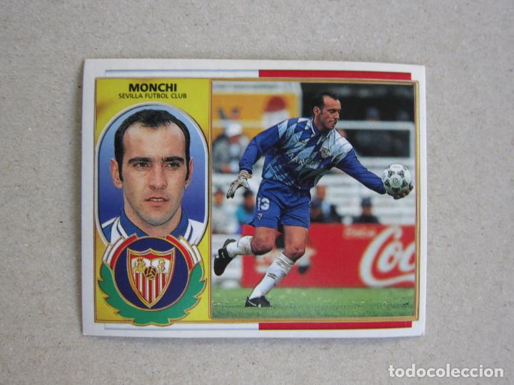 Cromos de f&uacute;tbol: ESTE 96 97 MONCHI SEVILLA 1996 1997 - Foto 1
