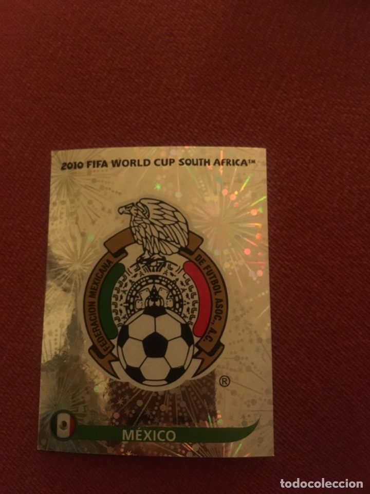 Cromos de Futebol: Mundial surafrica Sud&aacute;frica 2010 mexico escudo n&uacute;mero 50 sin pegar