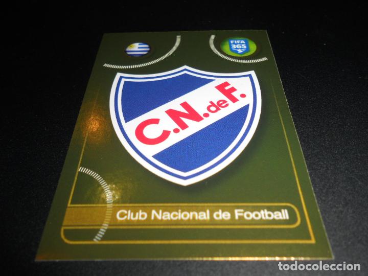 Cromos de f&uacute;tbol: 575 ESCUDO LOGO CLUB NACIONAL DE FOOTBALL STICKER CROMOS ALBUM FIFA 365 2016 2017 16 17 PANINI