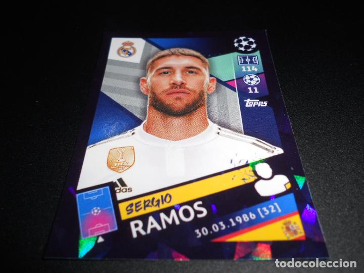 Sticker 43 Topps Champions League 18/19 Sergio Ramos 