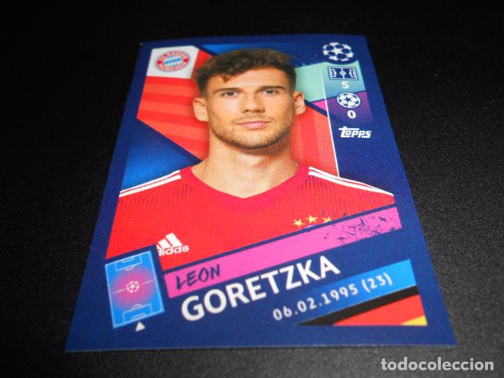 Leon Goretzka Topps Champions League 18/19 Sticker 91