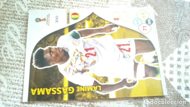 Fu&szlig;ball-Sticker: ADRENALYN XL MUNDIAL DE RUSIA WORLD CUP 2018 18 N&ordm;300 300 LAMINE GASSAMA SENEGAL