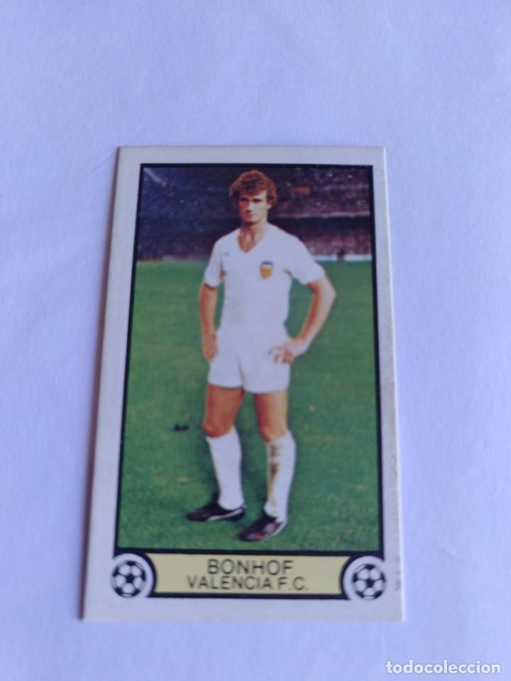 Cromos de f&uacute;tbol: Este 79 80 bonhof del valencia - Foto 1