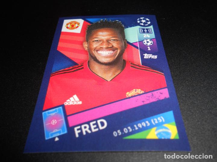 Topps Champions League 18/19 Fred Sticker 183