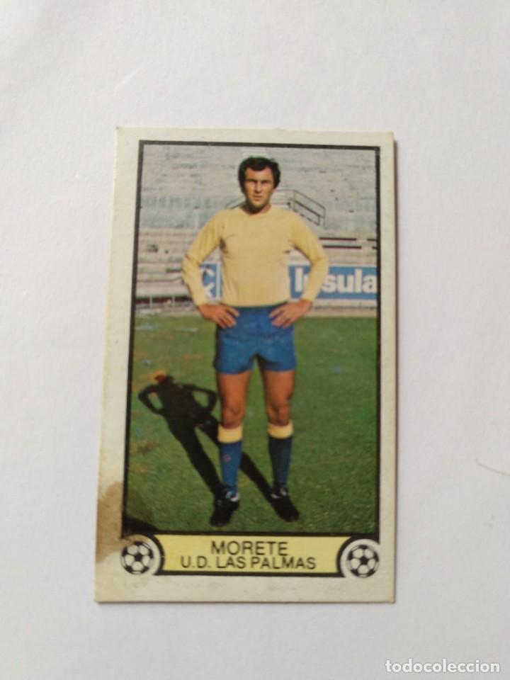 Cromos de f&uacute;tbol: Este 79 80 morete de las palmas - Foto 1