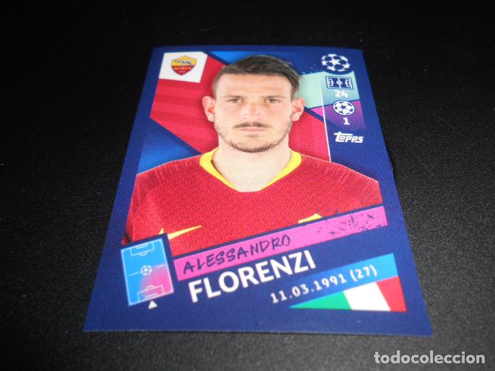 Alessandro Florenzi Sticker 274 Topps Champions League 18/19 