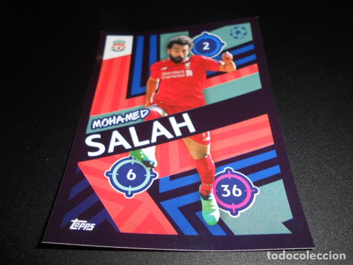 Topps Champions League 18/19 Mohamed Salah Sticker 215 