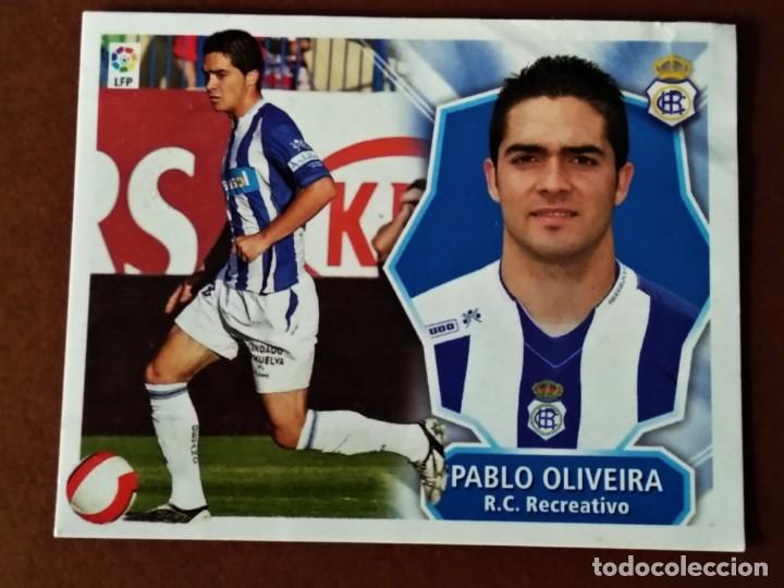 Cartes &agrave; collectionner de Football: PABLO OLIVEIRA RECREATIVO HUELVA ESTE 08 09