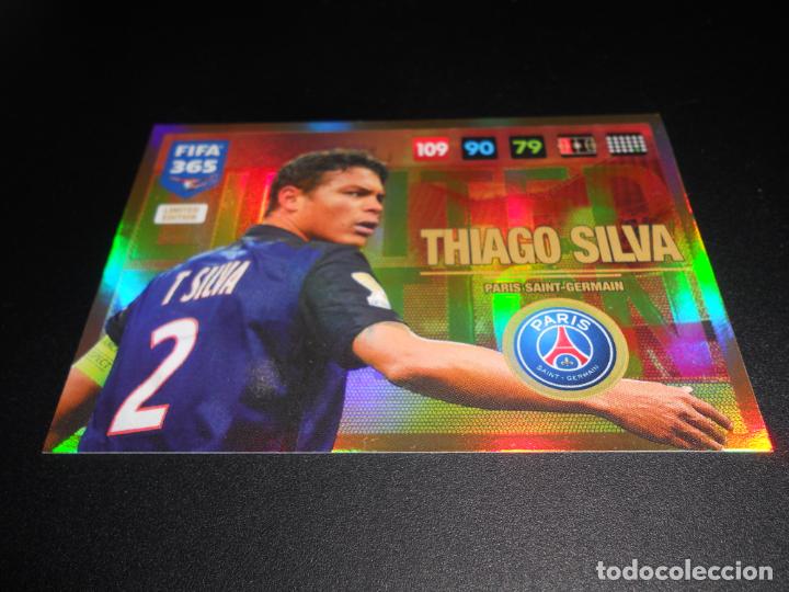 Thiago Silva Limited Edition Paris Saint-Germai - Buy Collectible Football  Stickers On Todocoleccion