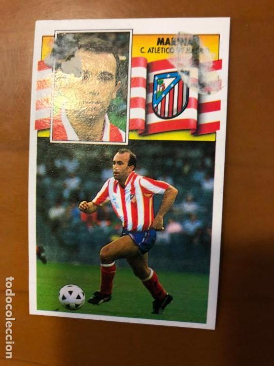 Cromos de f&uacute;tbol: este 90 91 marina - Foto 1