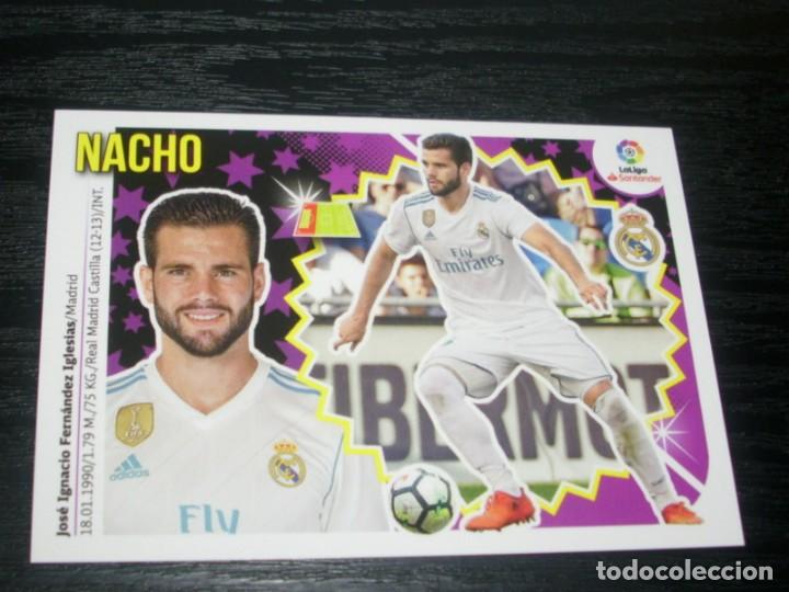 Cromos de f&uacute;tbol: -ESTE 18-19 : NACHO  ( REAL MADRID ) - Foto 1