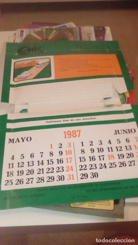 Fu&szlig;ball-Sticker: CAJ-191099 HOJA CALENDARIO 1987