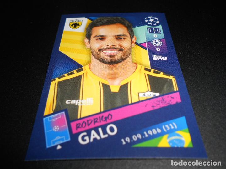 Cromos de Futebol: 590 RODRIGO GALO AEK ATENAS STICKERS CROMOS UEFA CHAMPIONS LEAGUE TOPPS 18 19 2018 2019