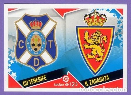 11 escudos liga cd tenerife / real zaragoza - Comprar Cromos de Fútbol en todocoleccion - 137797306