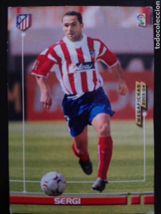 Cromos de f&uacute;tbol: CROMO SERGIO ATL&Eacute;TICO DE MADRID - Foto 1
