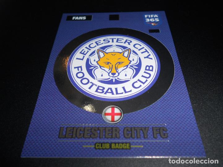 Leicester City FC Panini Fifa 365 Cards 2017-122 Club Badges Club Badge