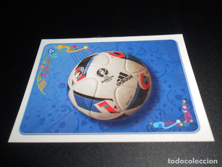 Cromos de f&uacute;tbol: 7 LOGO BALON ADIDAS OFICIAL CROMOS STICKER UEFA EURO2016 FRANCE EURO 2016 FRANCIA EUROCOPA PANINI