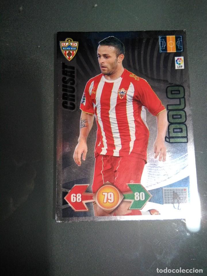 Cromos de f&uacute;tbol: Adrenalyn 2009 2010 idolo Crusat