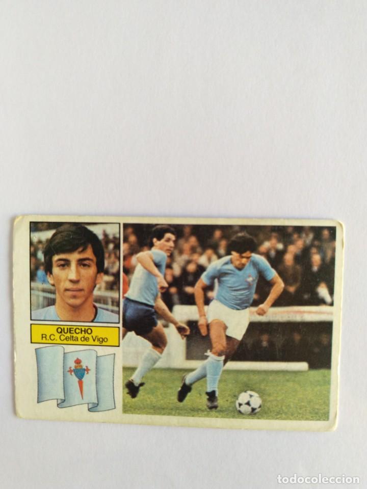 Cromos de f&uacute;tbol: Este 82 83 quecho del celta de vigo nunca pegado - Foto 1