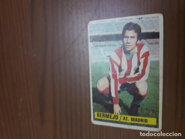 Cromos de F&uacute;tbol: BERMEJO COL&Oacute;CA DE LA LIGA 1974-75 DE ESTE