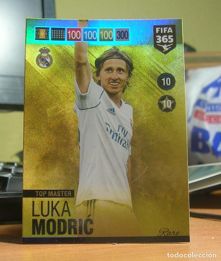 Cromos de F&uacute;tbol: PANINI ADRENALYN FIFA 365 2018-2019  18 19 TOP MASTER N&ordm; 8 LUKA MODRIC (REAL MADRID)