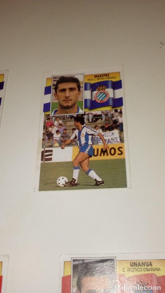 Cartes &agrave; collectionner de Football: C-KISS80 LIGA ESTE 1990 1991 90 91 DESPEGADO FUTBOL ESPA&Ntilde;OL MAESTRE