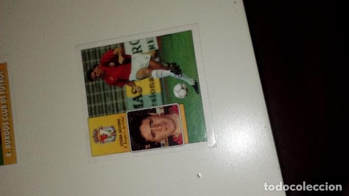 Figurine di Calcio: C-KISS80 LIGA EDICIONES ESTE 1992 1993 92 93 FUTBOL BURGOS JOSEBA AGUIRRE DESPEGADO