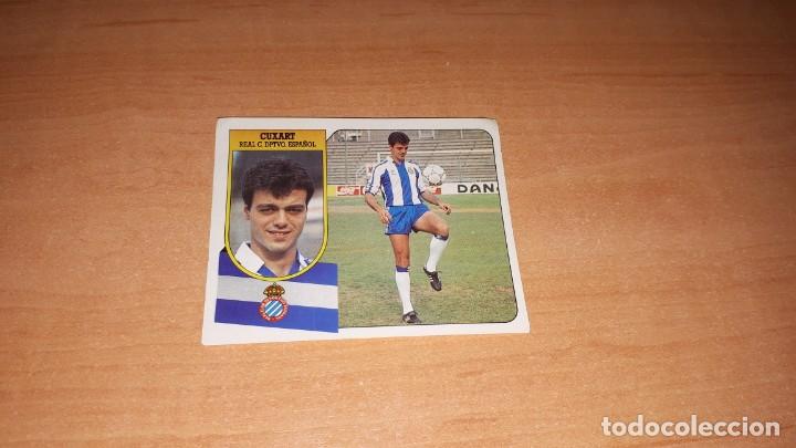 Cromos de F&uacute;tbol: Cromo Adhesivo Cuxart