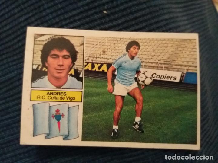Cromos de f&uacute;tbol: 82/83 ESTE. CELTA DE VIGO andres - Foto 1