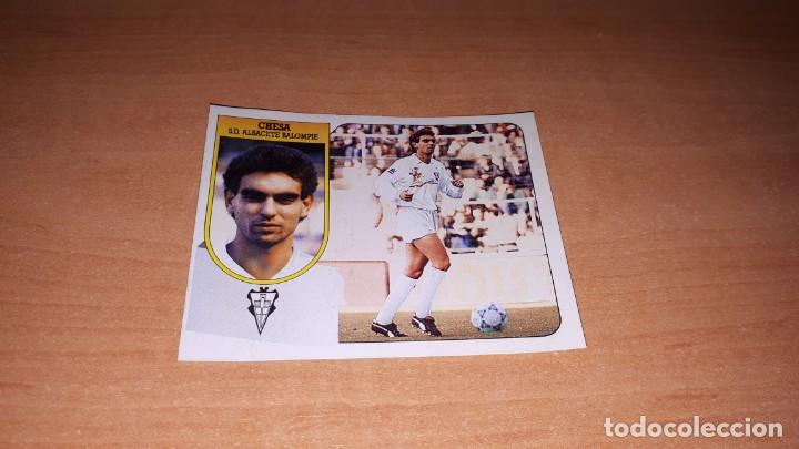 Cromos de F&uacute;tbol: Cromo chesa