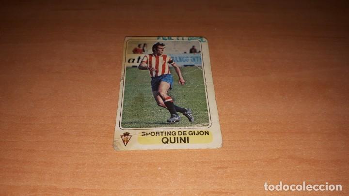 Cromos de F&uacute;tbol: Cromo quini