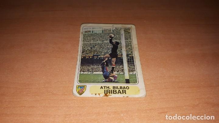 Cromos de F&uacute;tbol: Cromo iribar