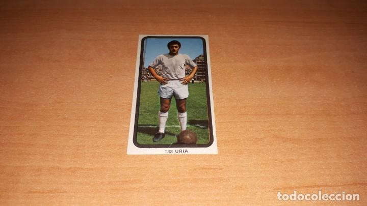 Cromos de F&uacute;tbol: Cromo uria