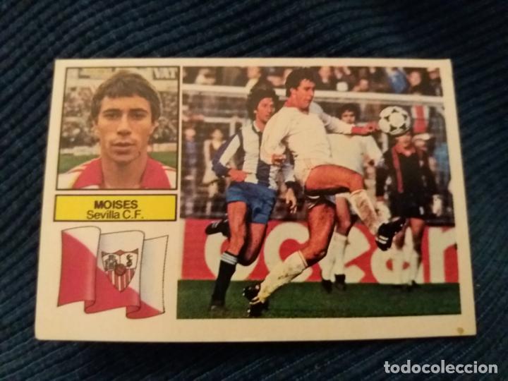Cromos de f&uacute;tbol: 82/83 ESTE. NUNCA PEGADO SEVILLA Mois&eacute;s - Foto 1