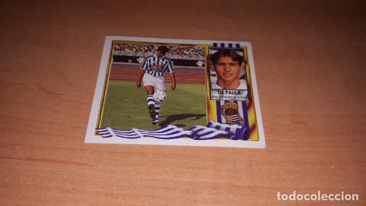 Cromos de f&uacute;tbol: Cromo de paula - Foto 1