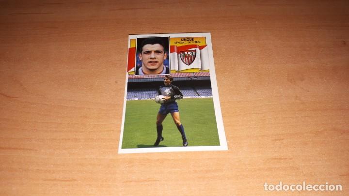 Cromos de F&uacute;tbol: Cromo unzue