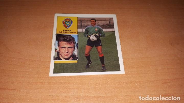 Football Stickers: Cromo unanua