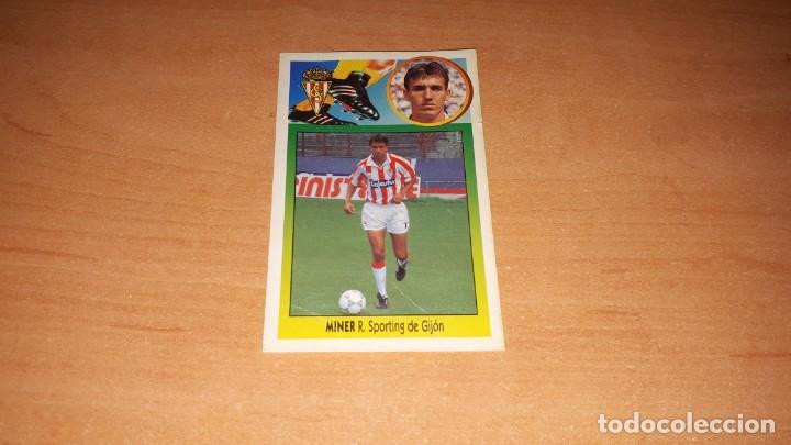 Cromos de f&uacute;tbol: Cromo miner - Foto 1