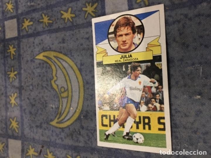 Cromos de f&uacute;tbol: Cromo este 85 86 julia - Foto 1
