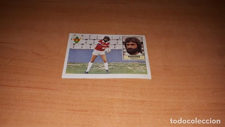Football Stickers: Cromo burgue&ntilde;a