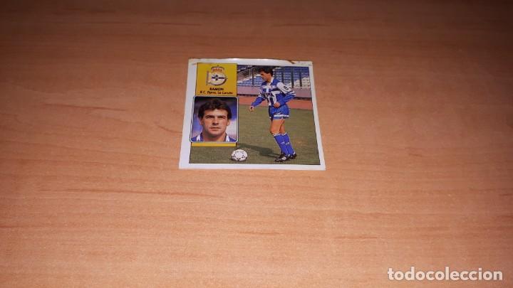 Fu&szlig;ball-Sticker: Cromo ramon