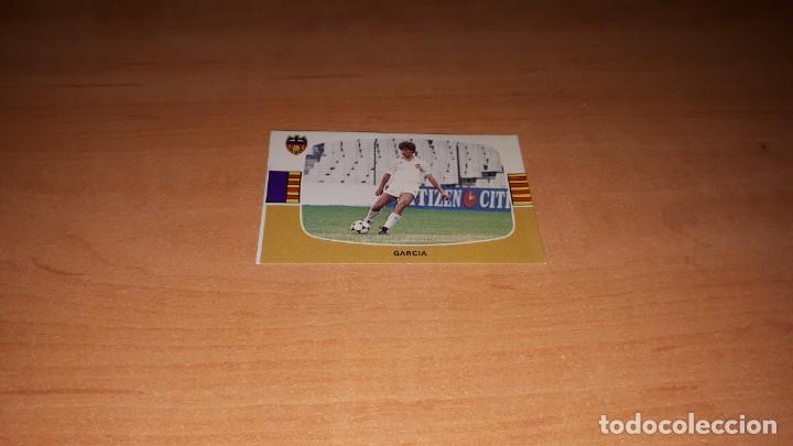 Cromos de F&uacute;tbol: Cromo Garc&iacute;a
