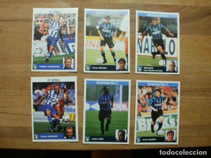Cromos de F&uacute;tbol: LOS MEJORES EQUIPOS DE EUROPA 1997-1998 97-98 CROMO NUEVO NUNCA PEGADO N 1115 LINDQVIST