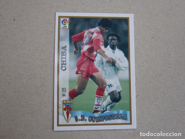 Cromos de F&uacute;tbol: MUNDICROMO FICHAS LIGA 97 98 N&ordm; 225 CHIBA COMPOSTELA 1997 1998 NUEVO