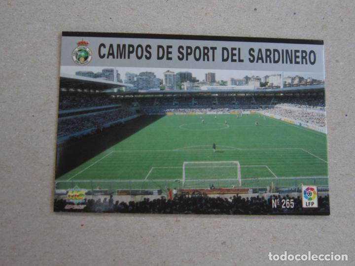 Cromos de f&uacute;tbol: MUNDICROMO FICHAS LIGA 97 98 N&ordm; 265 ESTADIO SARDINERO 255 RACING SANTANDER 1997 1998 NUEVO