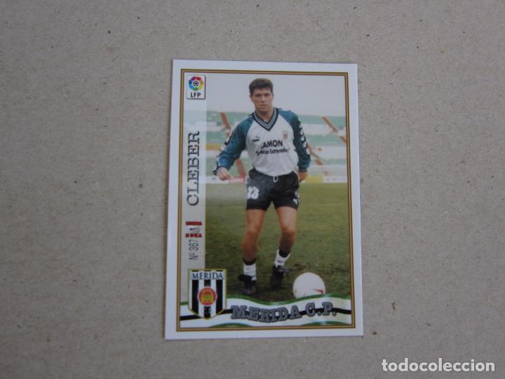 Cromos de f&uacute;tbol: MUNDICROMO FICHAS LIGA 97 98 ULTIMA HORA UH N&ordm; 367 CLEBER MERIDA 1997 1998 NUEVO