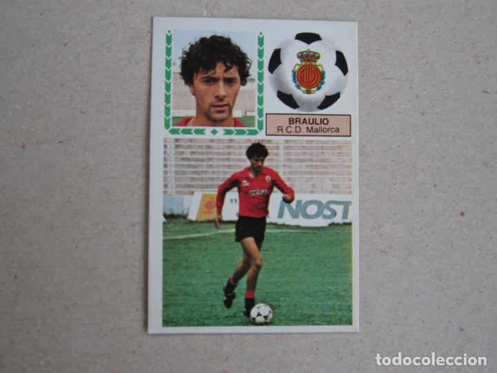 Cromos de f&uacute;tbol: ESTE 83 84 VERSION BRAULIO MALLORCA D 1983 1984 - Foto 1
