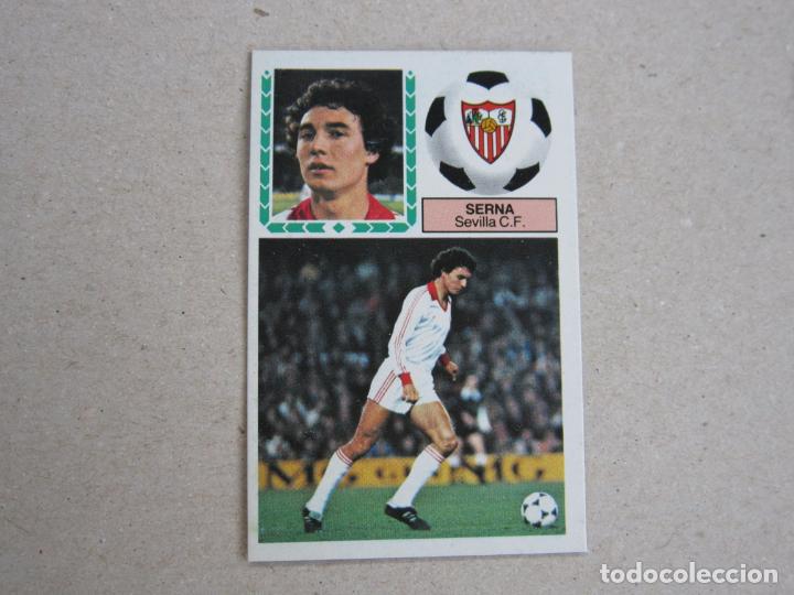 Cromos de f&uacute;tbol: ESTE 83 84 SERNA SEVILLA D 1983 1984 - Foto 1