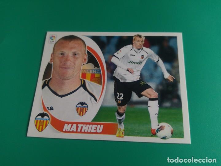 Cromos de f&uacute;tbol: 7 MATHIEU - VALENCIA - EDICIONES ESTE 2012-13 - 12/13 (NUEVO) - Foto 1